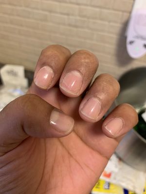 You can already see the polish coming off. For $68 the quality should be better