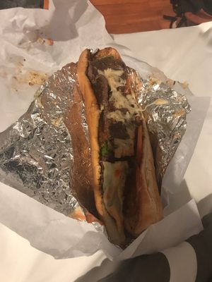 Cheese Burger Sub