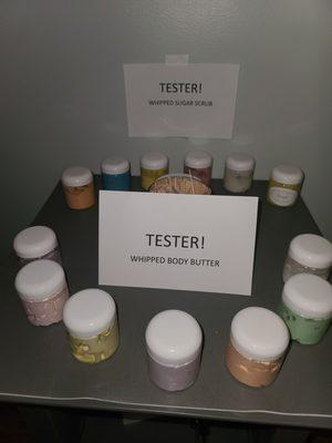 Tester for customers