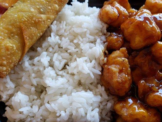 Orange Chicken combo