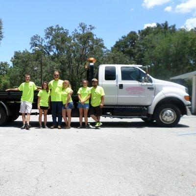 We offer tire change services