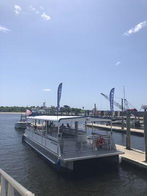 Peanut Island shuttle.