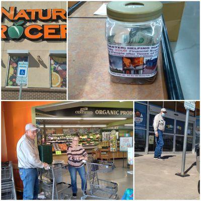 Wichita Falls, Texas Organic Grocery based in Cokorado. Sunshine here on vote day.