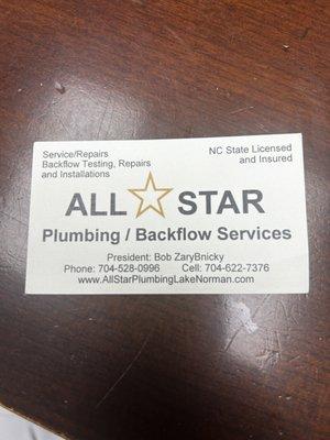 All Star Plumbing