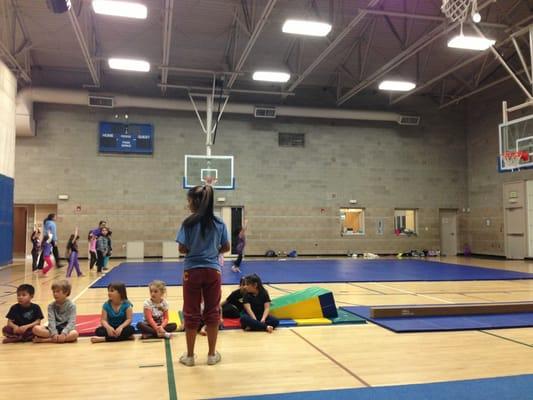 SSF's gymnastics program.