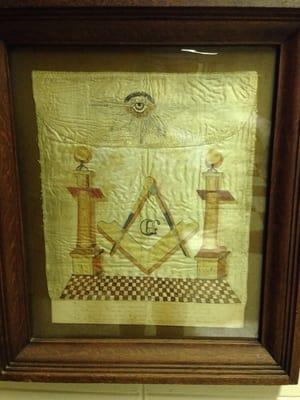 200+ year old Freemason apron