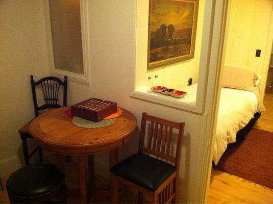 Spare dining room and 4th bed?!  Indeed it is...