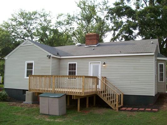 Pressure Treated Deck