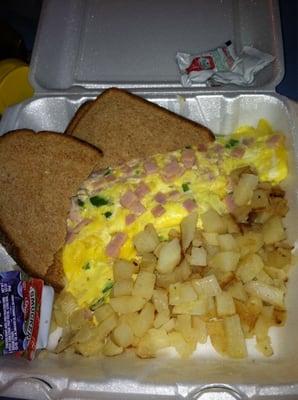 Western Omelete w/ Cheese