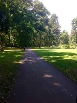 South Ellerbee Creek Trail runs through the park.