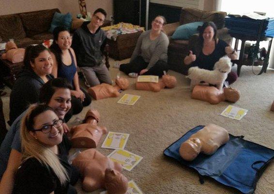 All Teachers are CPR/First Aid Certified!