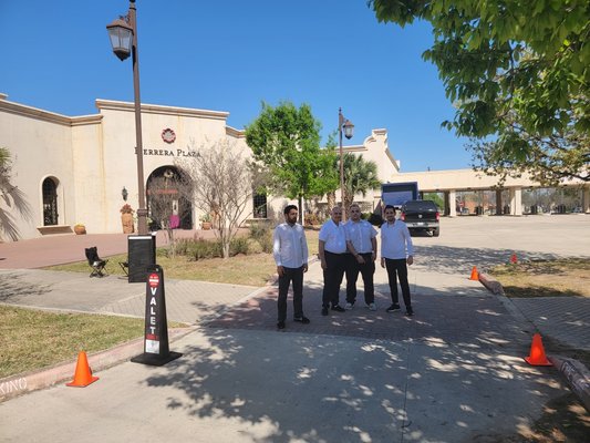 Service at Herrera Plaza for Herrera Law Firm, Ray feo scholarship and Augue Cortez