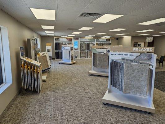 Our brand new carpet showroom!