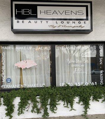 Located insider Heavens Beauty Lounge