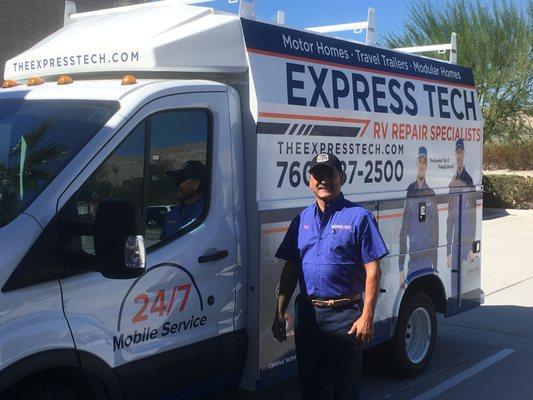 Meet one of our technicians Raymond, he's a 28 year certified technician.