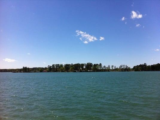 View of Real Island Marina from the back