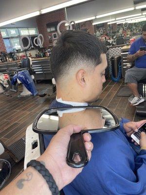 Capones barbershop haircuts