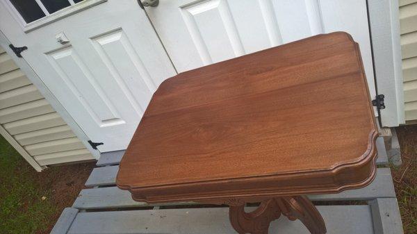 After with total refinishing.