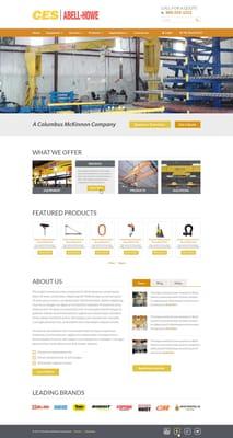 Web Design - CES Cranes