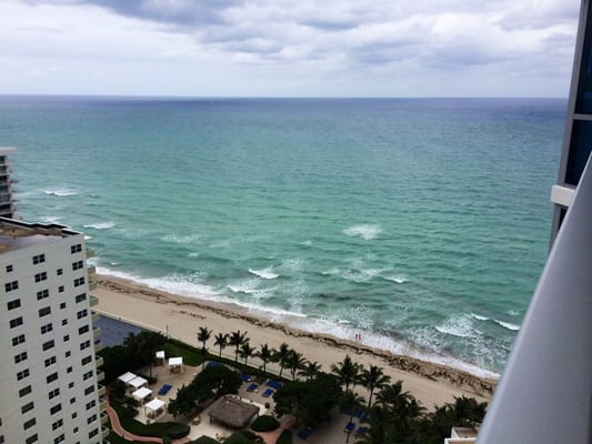 My view from our new condo at Ocean Palms