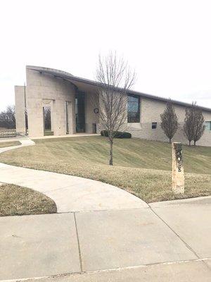 Entrance to the Dole Center