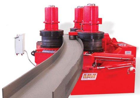 DAVI plate and angle rolls available through Fox Machinery