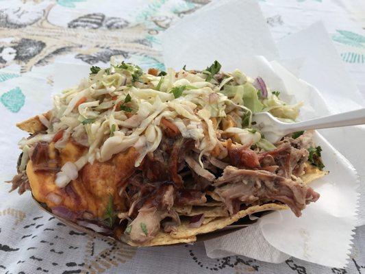 Flea on Market November 2017.  The best nachos! Period!