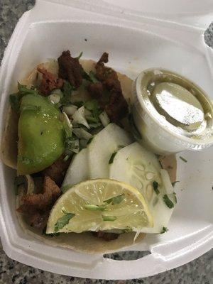 Al pastor taco - to try - delicious!