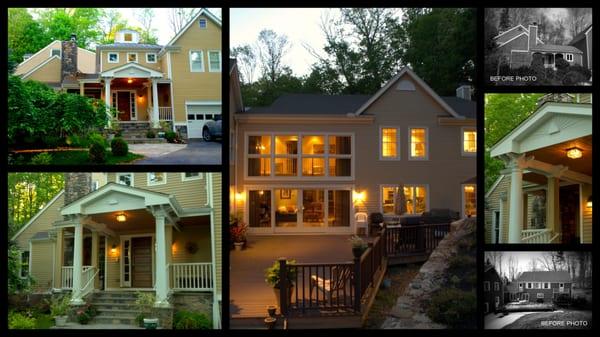 Mt. Kisco New York Project Major front and rear additions