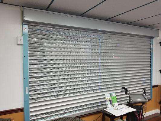 Perforated Aluminum Shutter