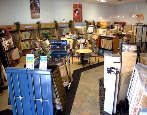 Bob Wagner's Downingtown carpet showroom