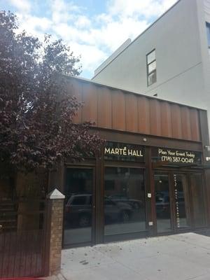 Marte Hall from outside!