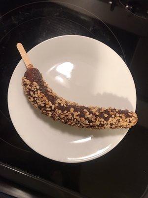 Frozen Chocolate Covered Banana