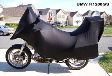 BMW R1200GS with custom Geza Gear Cover