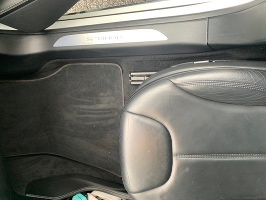 After pic of front passenger seat