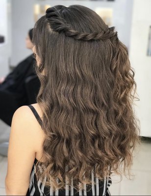 Wedding hair style