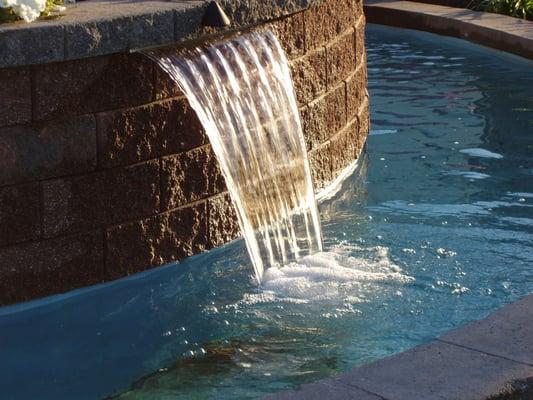 A beautiful water feature adds serenity to your landscape.