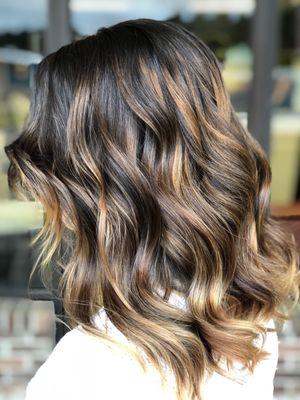 Balayage, highlights