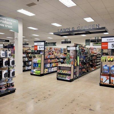 Inside St. Charles Hardware Store.