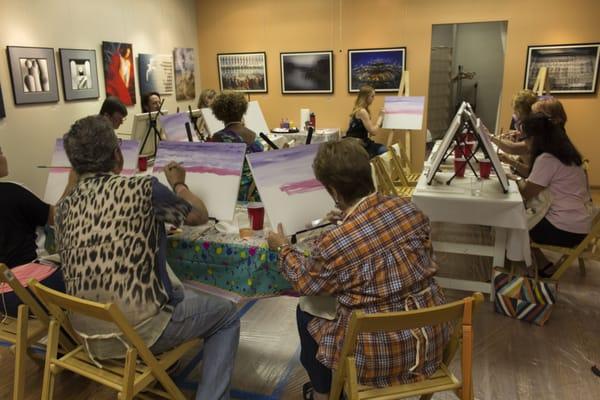 Palette Party - Paint Nite @ Alfa