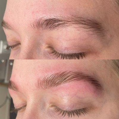 Brow lamination