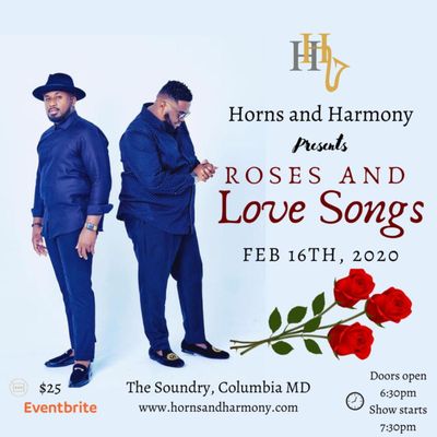 Roses and love songs is a valentine special live music show celebrating life and love