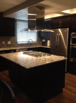 Water Damage Kitchen Restoration