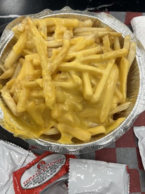 68. CHEESE FRIES SIDE