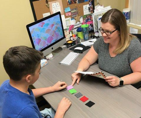 Enrichment Therapy & Learning Center provides individual speech- language therapy sessions, individual tutoring, a group academic program.