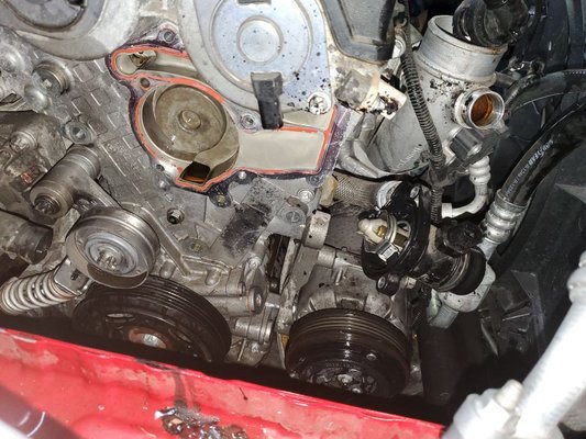 water pump  replacement chevy cobalt