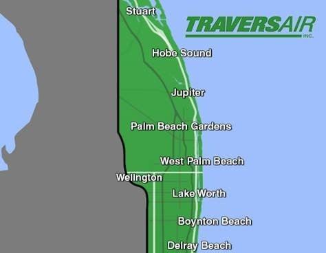 A/C Service Area - Jupiter, PBG, Juno Beach, Tequesta, Stuart