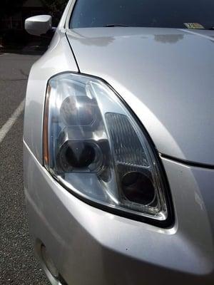 Headlight Restoration on Maxima After  ..