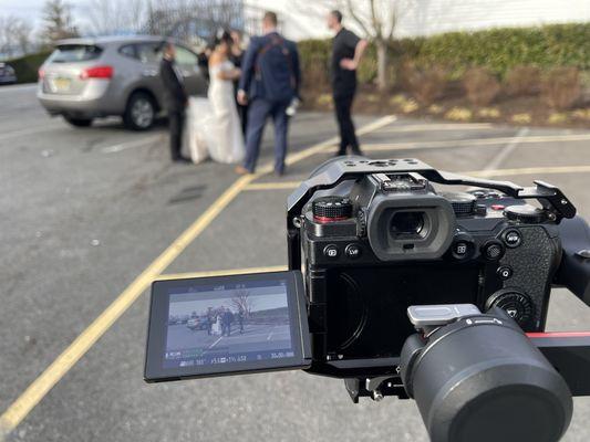 Capturing timeless love frame by frame - our lens weaving cinematic magic at a mesmerizing wedding moment.