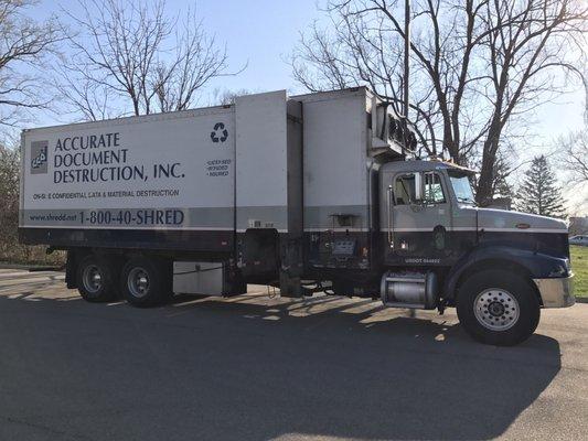 Shred Tech built Shred Truck, outdated